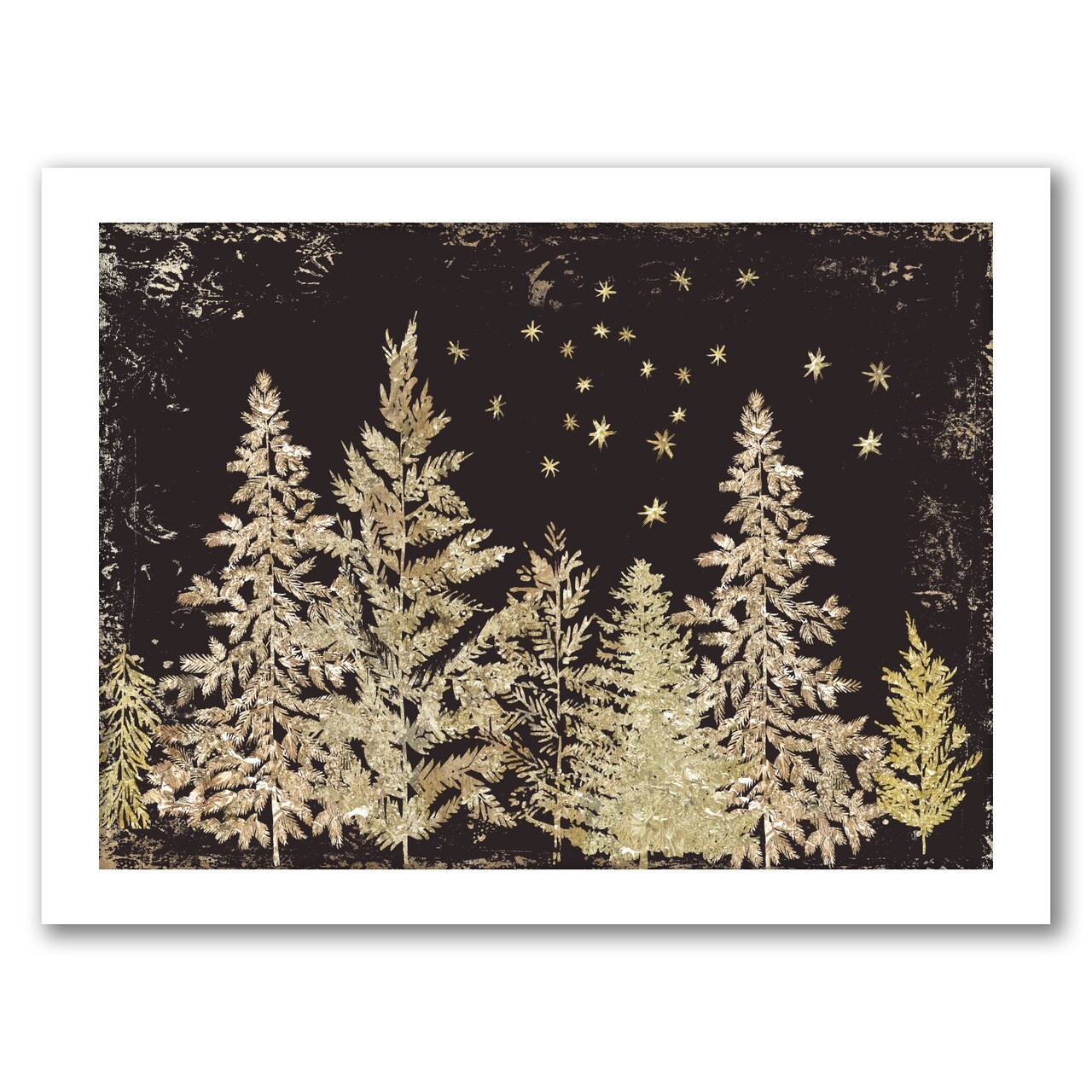 8&#x22; x 10&#x22; Silent Winter Night by Pi Holiday Framed Print Wall Art - Americanflat - Americanflat